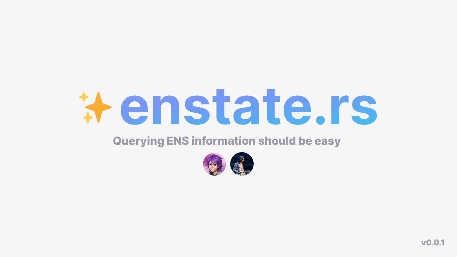 enstate.rs - querying ens information should be easy.
